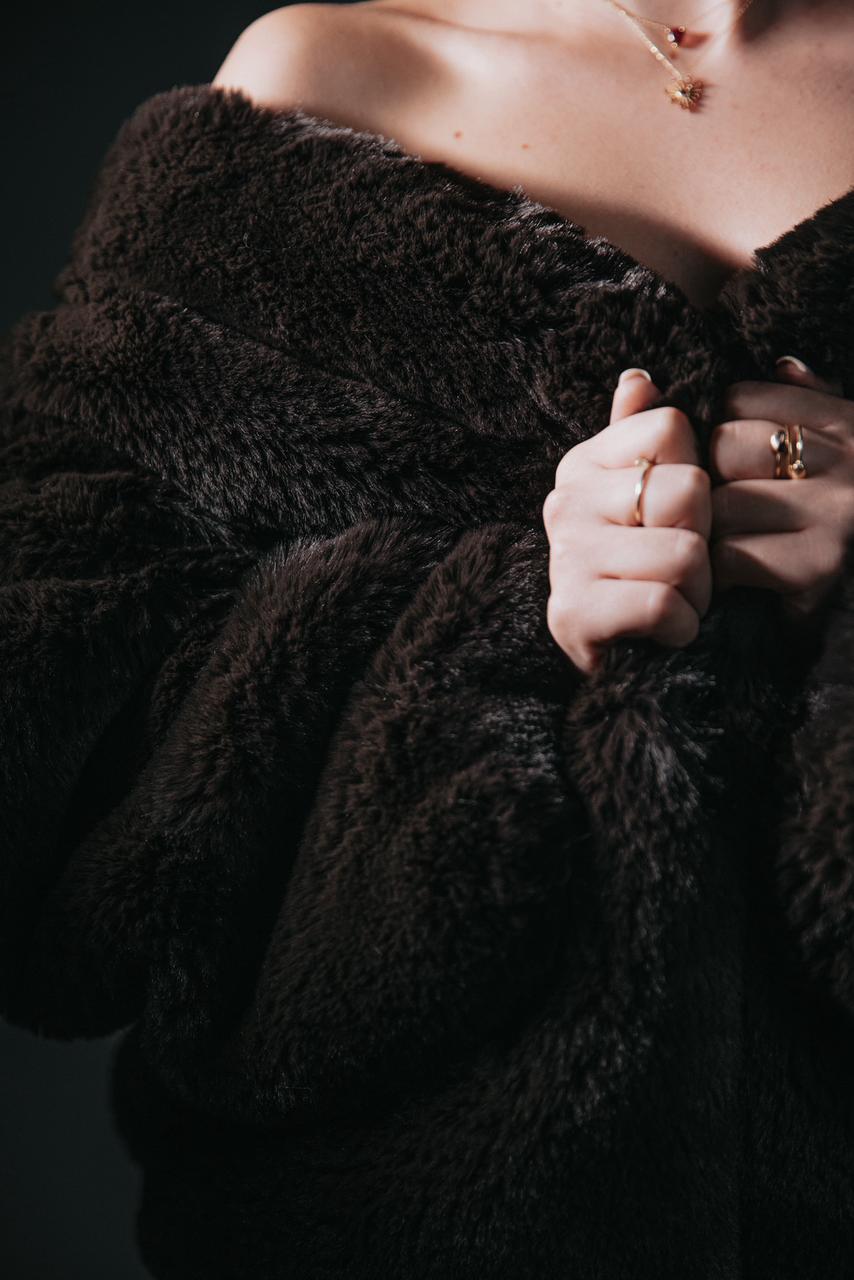 Nightfall fur coat