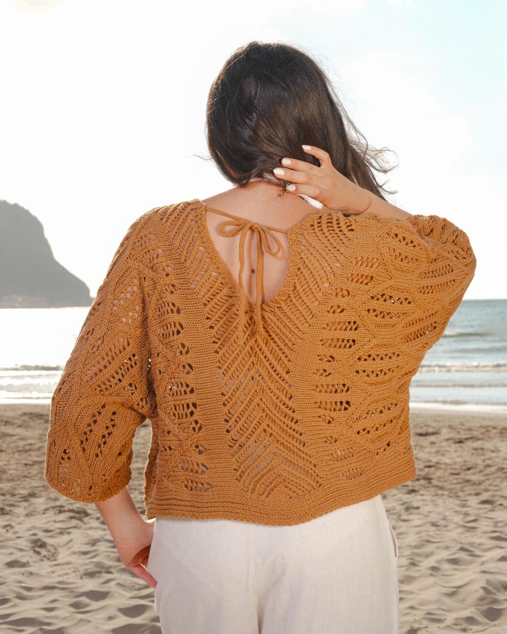 Desert Bloom Crochet Top