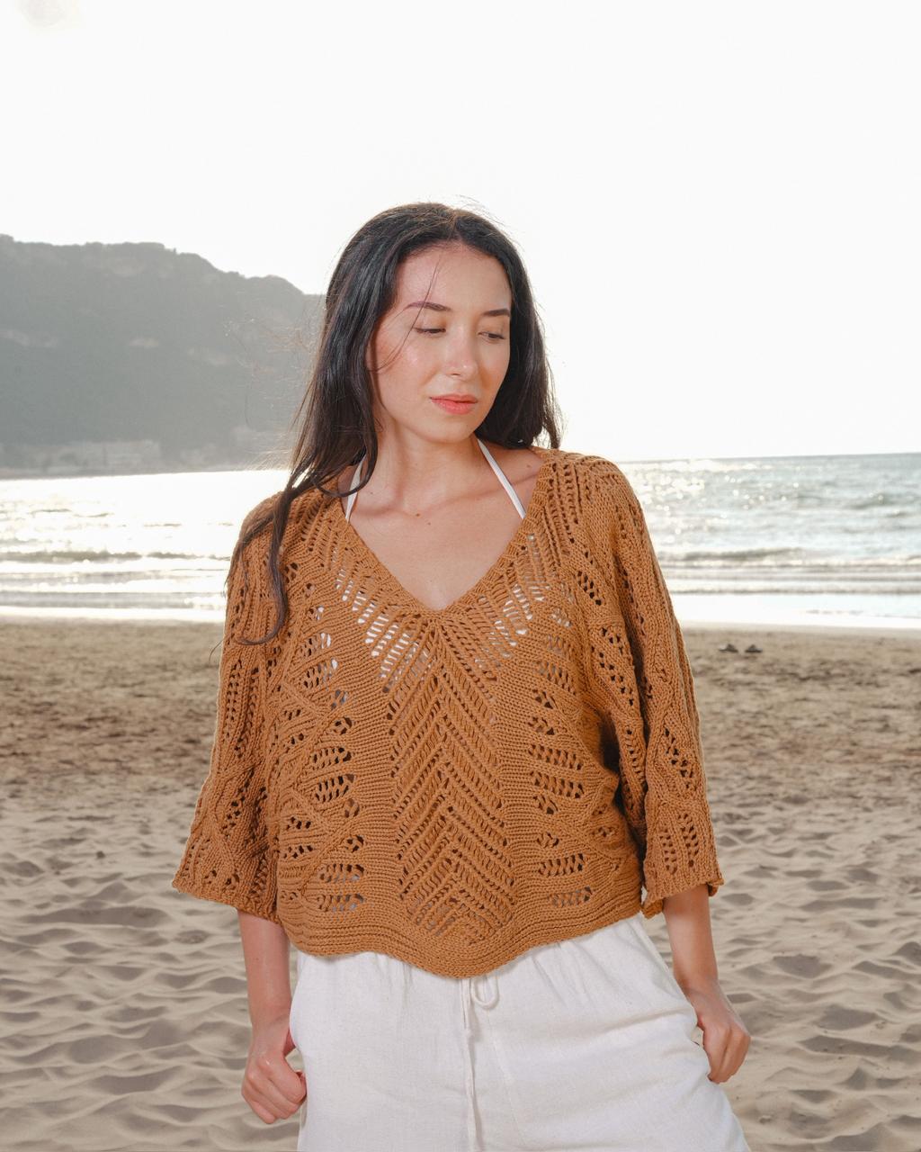Desert Bloom Crochet Top