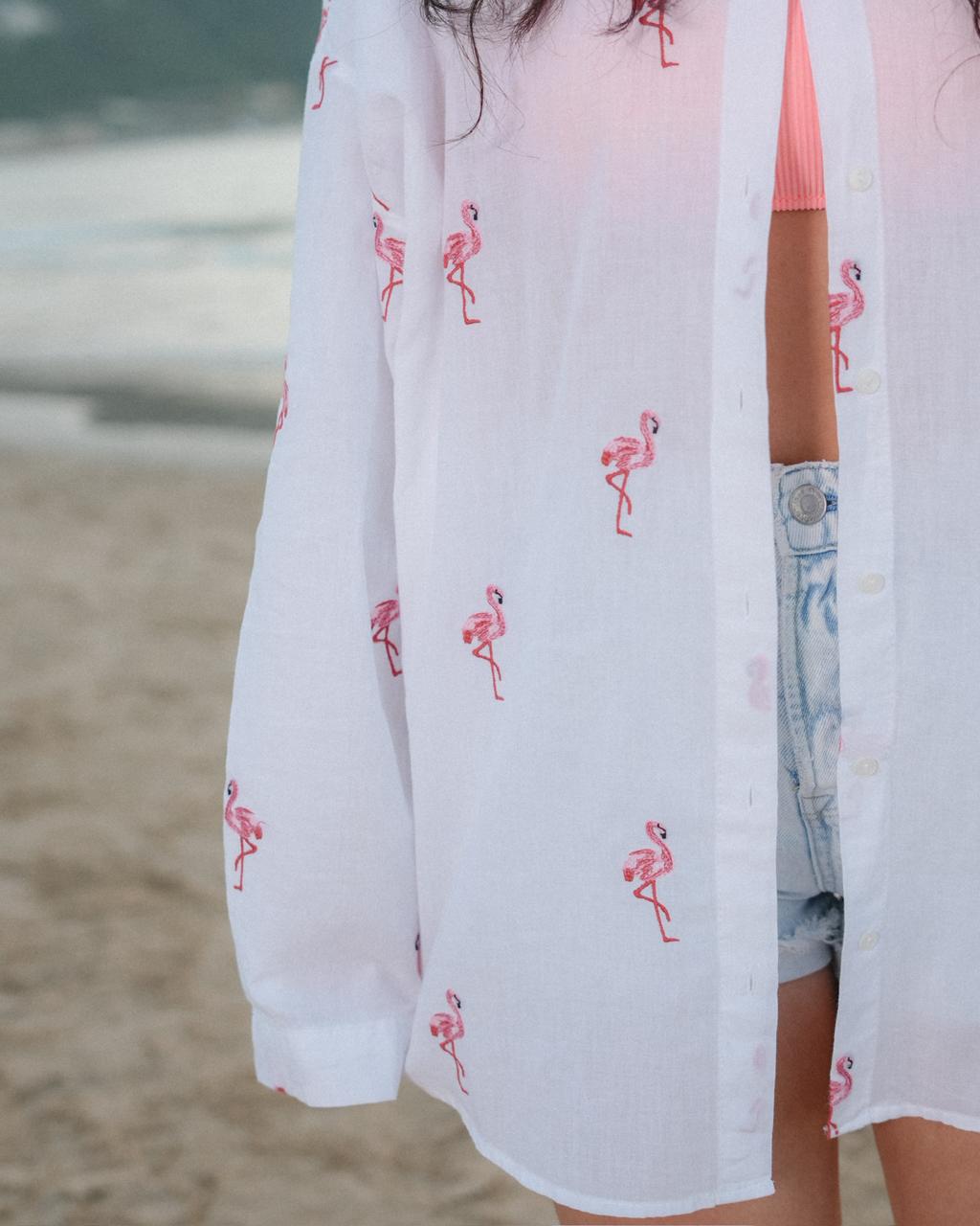 Flamingo Stitch Chemise