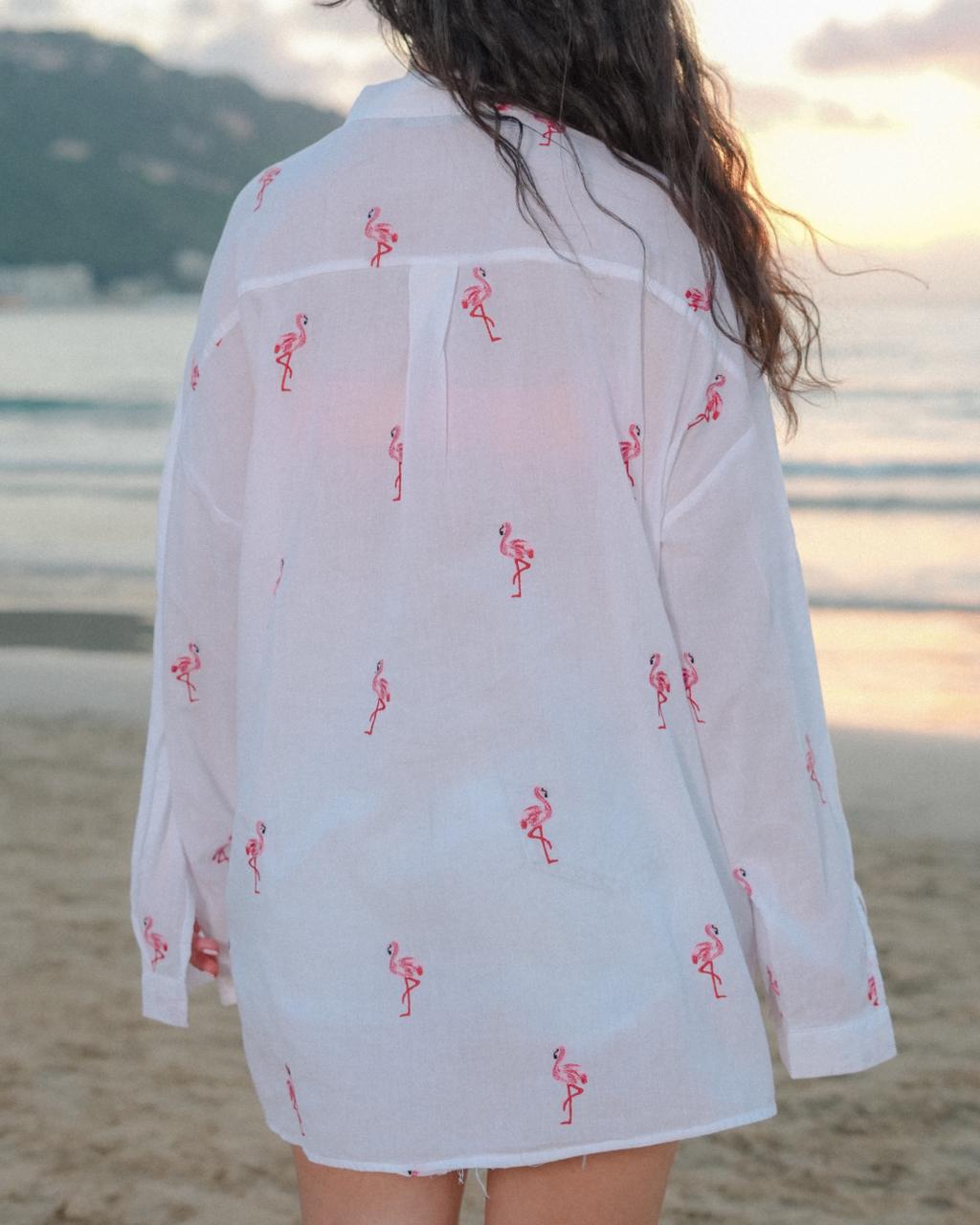 Flamingo Stitch Chemise