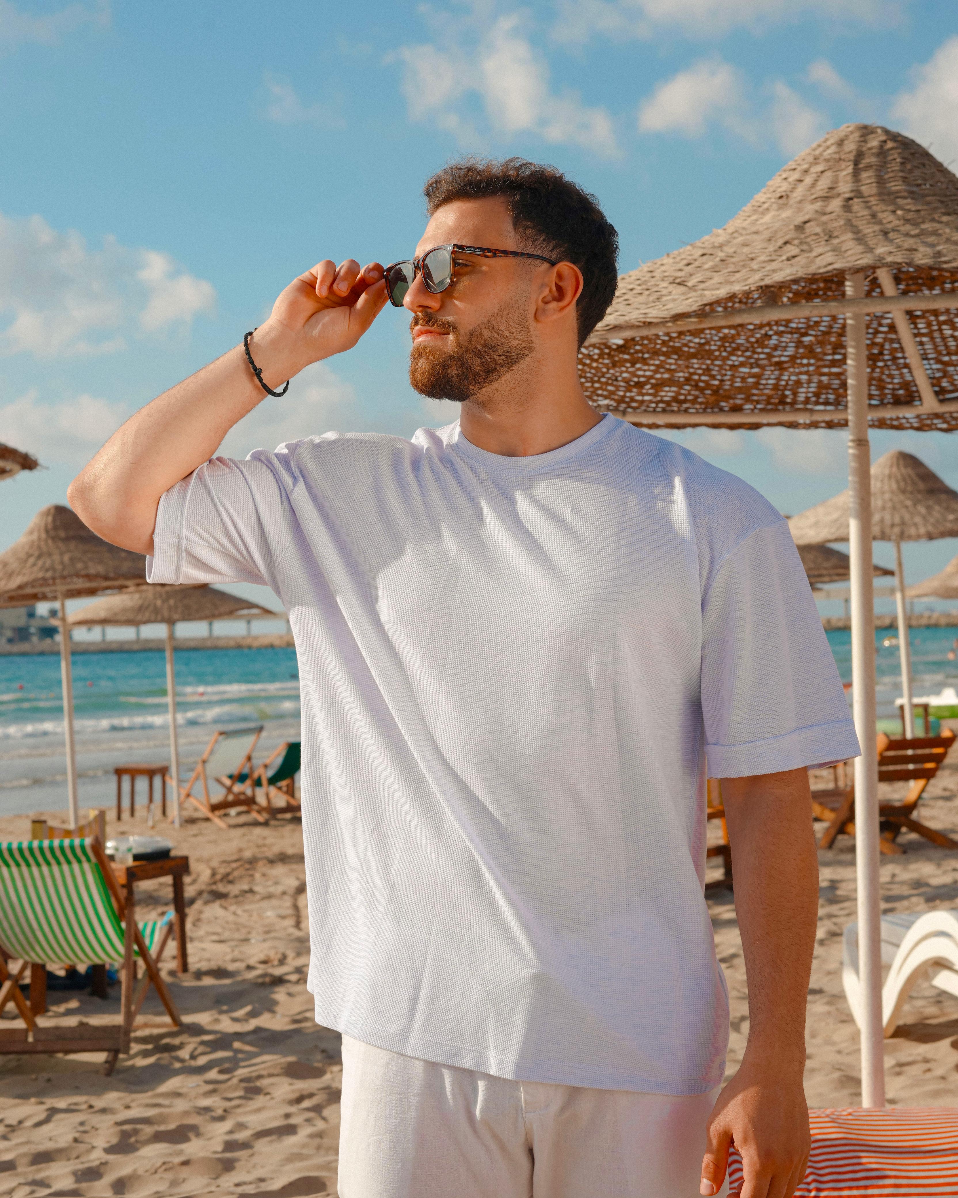 Breezy Tee - Baby Blue
