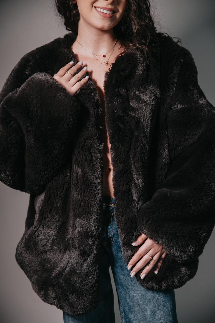 Nightfall fur coat
